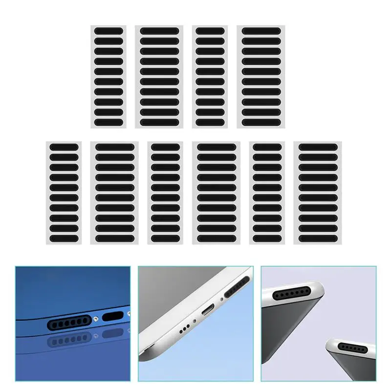 

100Pcs Cell Phone Loudspeaker Dust Proof Mesh Nets Sticker Phone Accessories