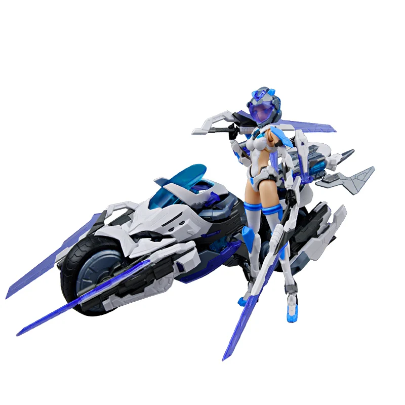

Original Anime Figure MS GENERRL 1/10 MG-05 MACHAO Mobile Suit Girl Assembly Model Anime Action Figures Toys for Children