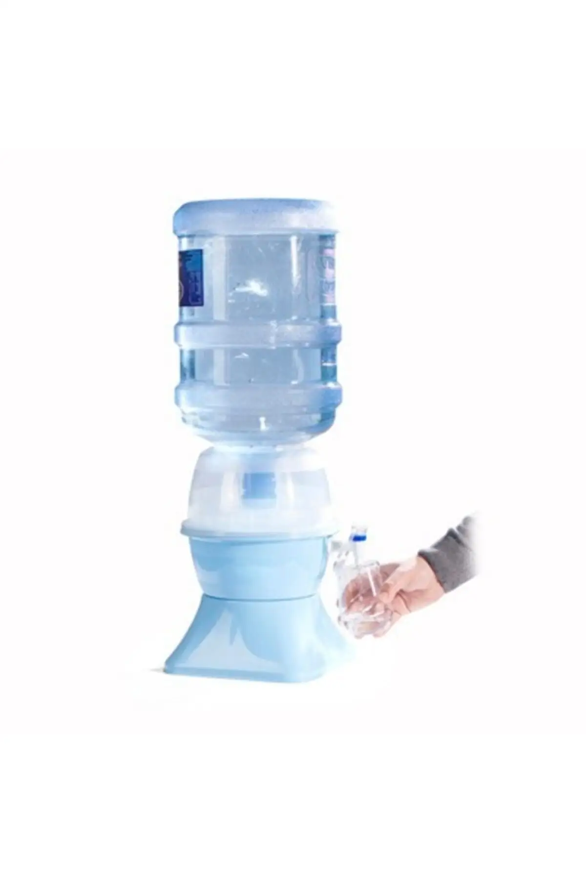 

Mini Portable Water Dispenser with Ice Tank demijohn water bottle jug faucet home business plastic jug cold withith ice chamber