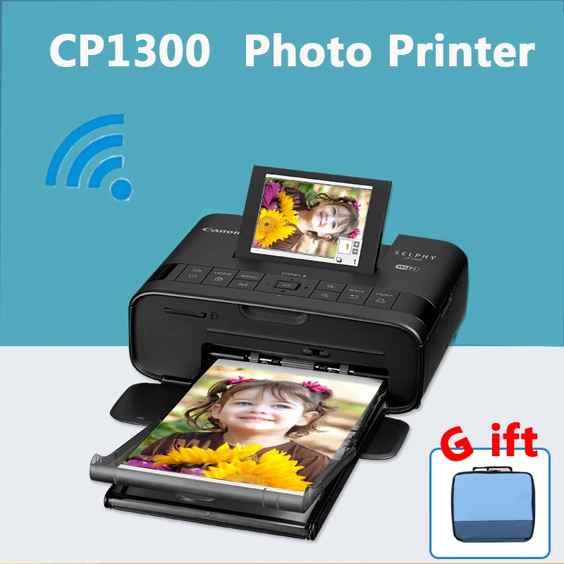 

Canon SELPHY CP1300 Wireless mini Photo Printer Compatible KP-108IN RP-108 KP-36 KC-36 KL-36 Photo Paper