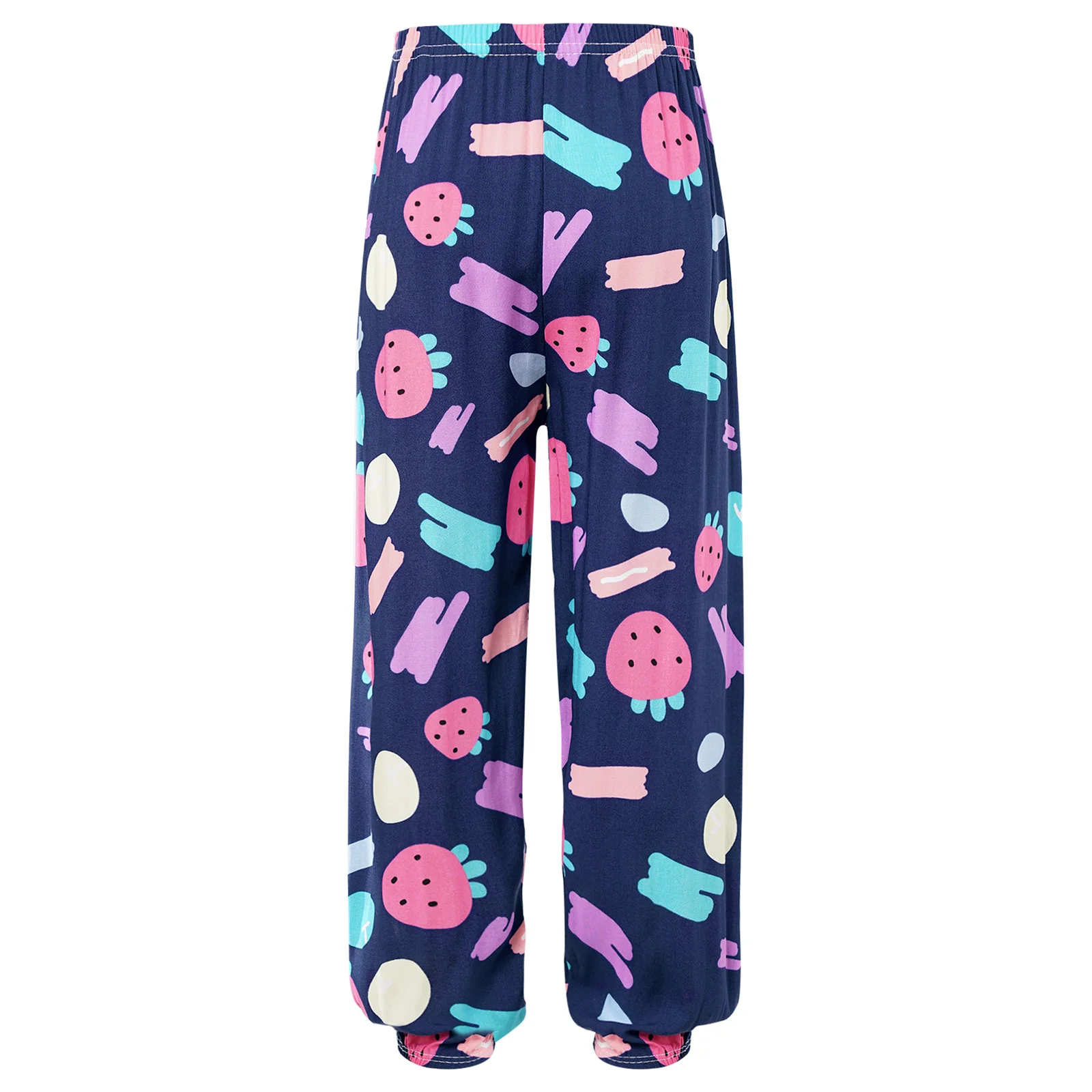 

2023 Summer New Kids Girls Boho Style Print Harem Pants Casual Daily Wear Hippie Trouser Hippy Long Pants for Hiking Vacation