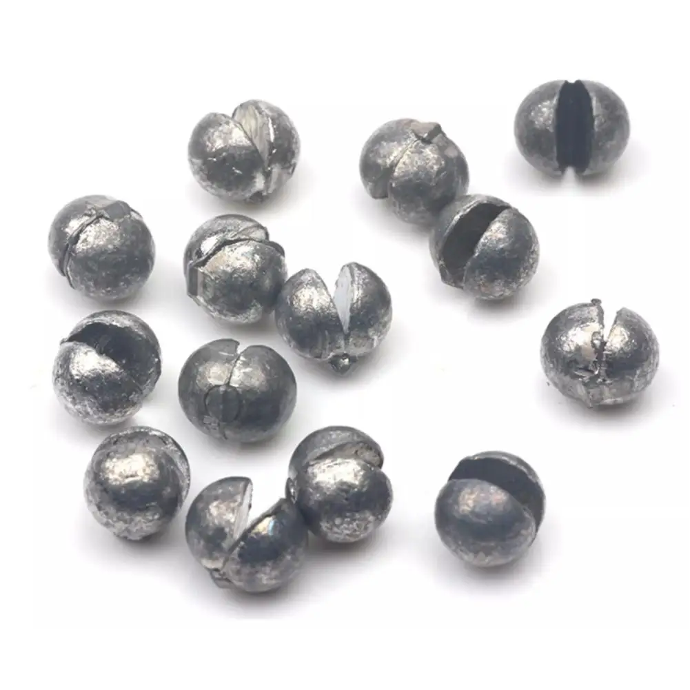 

100pcs Fishing Bead Set 0.3g Round Counterweight Pendant Fishing Accessories