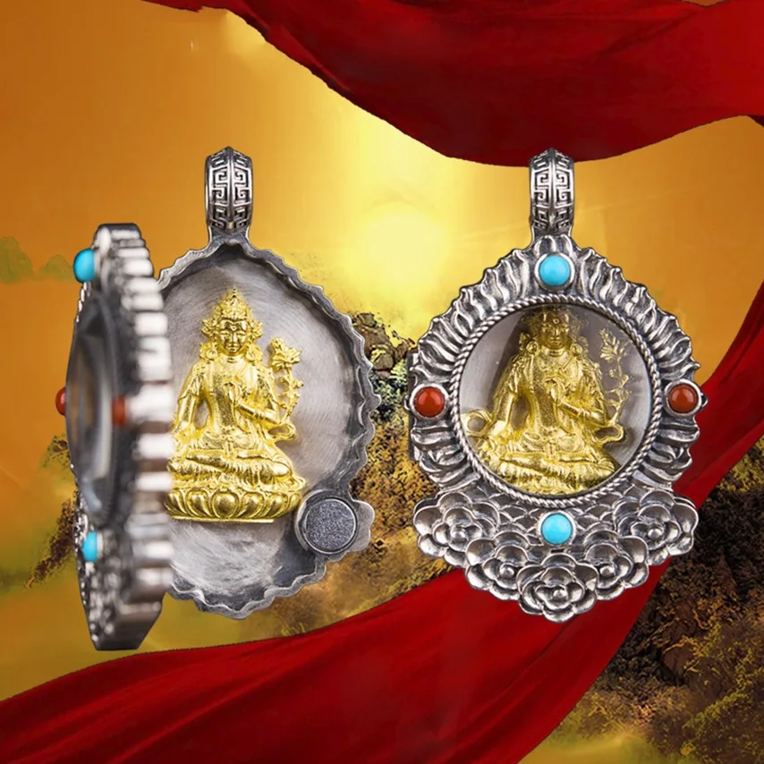 

TR оригинальный дизайн китайского знака зодиака, Бог-хранитель жизни Будды, подвеска-ожерелье Gawu Box