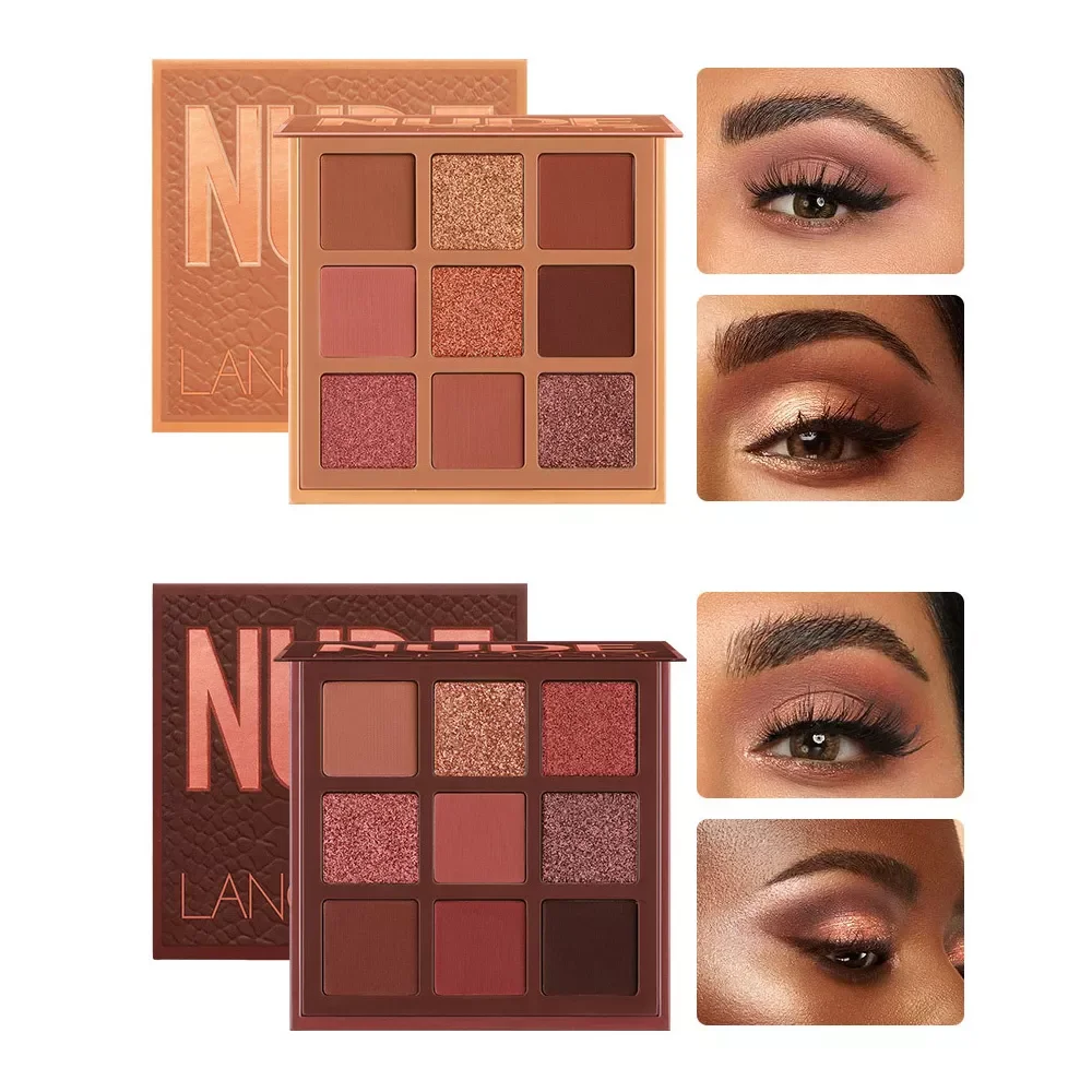 

New Arrival Charming Eyeshadow Palette 9 Color Make Up Palette Matte Shimmer Eye Shadow Beauty