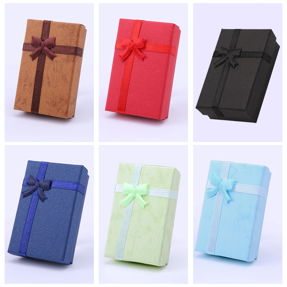 10 шт. модная лента для ювелирных изделий дорожная коробка хранения многоцветные