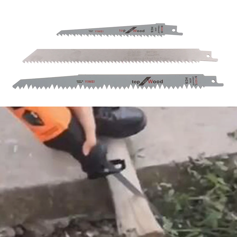 Сабельная электрическая пила S644D S1531L S1111D из высокоуглеродистой стали, Сабельная пила для дерева и замороженного мяса, Сабельная пила, лезвия