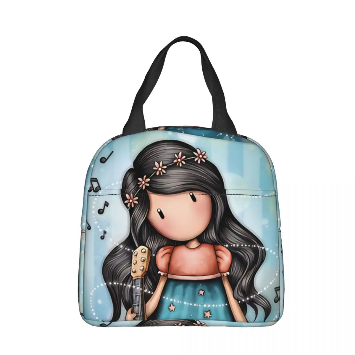 

Sea Girl Insulated lunch bagSantoro Gorjuss Manga Cute Girl Women Kids Cooler Bag Thermal Portable Lunch Box Ice Pack Tote
