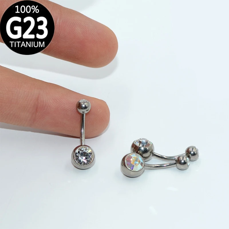 

Piercing Belly G23 Titanium Navel Piercing Belly Button Body Jewelry Goth Helix Industrial Woman Accesories Jewelry Wholesale