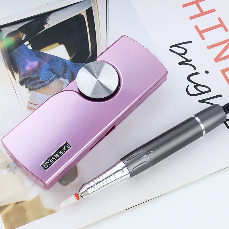 Portable 35000RPM USB Rechargeable Electric Nail Drill Machine 5V 4000mAH Salon Gel Polisher Nail File Manicure Drill Tool