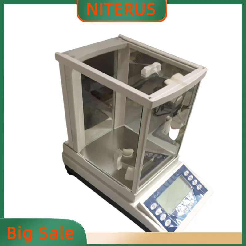 

High accuracy load cell Large LCD display lab electronic balance Automatic failure detection zero position tracing RS-232C