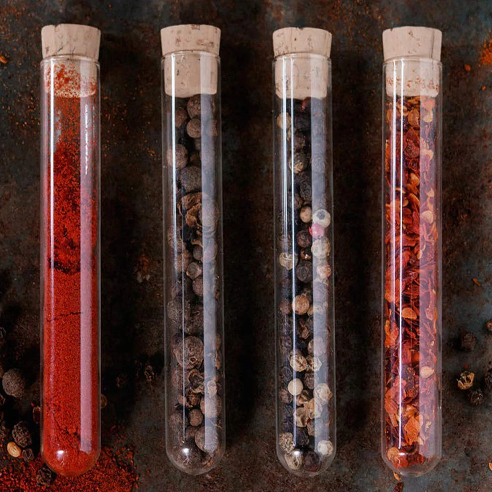 

Test Tube Clear Sample Storage Container Laboratory Accessories Accessory Glass Containers Bottles Beads