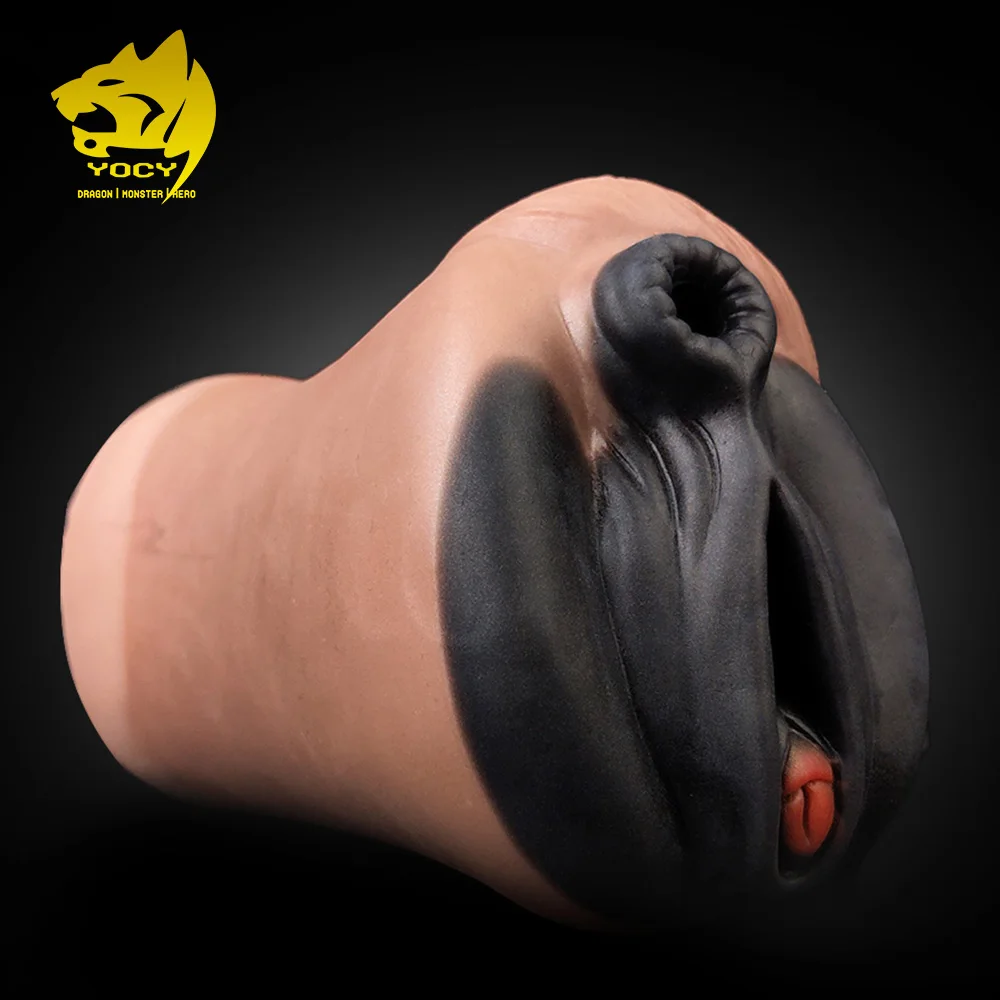 YOCY взрослый мастурбатор Фэнтези лошадь жидкий силиконовый строкер