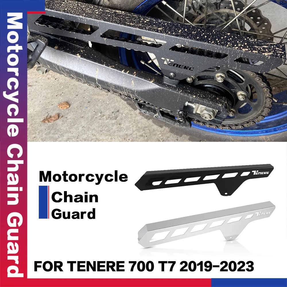 

Запчасти для мотоциклов Yamaha Tenere 700 T7 XTZ700 Tenere Tenere700 2019 2020 2021-2023 защитная крышка цепи Заднего Привода
