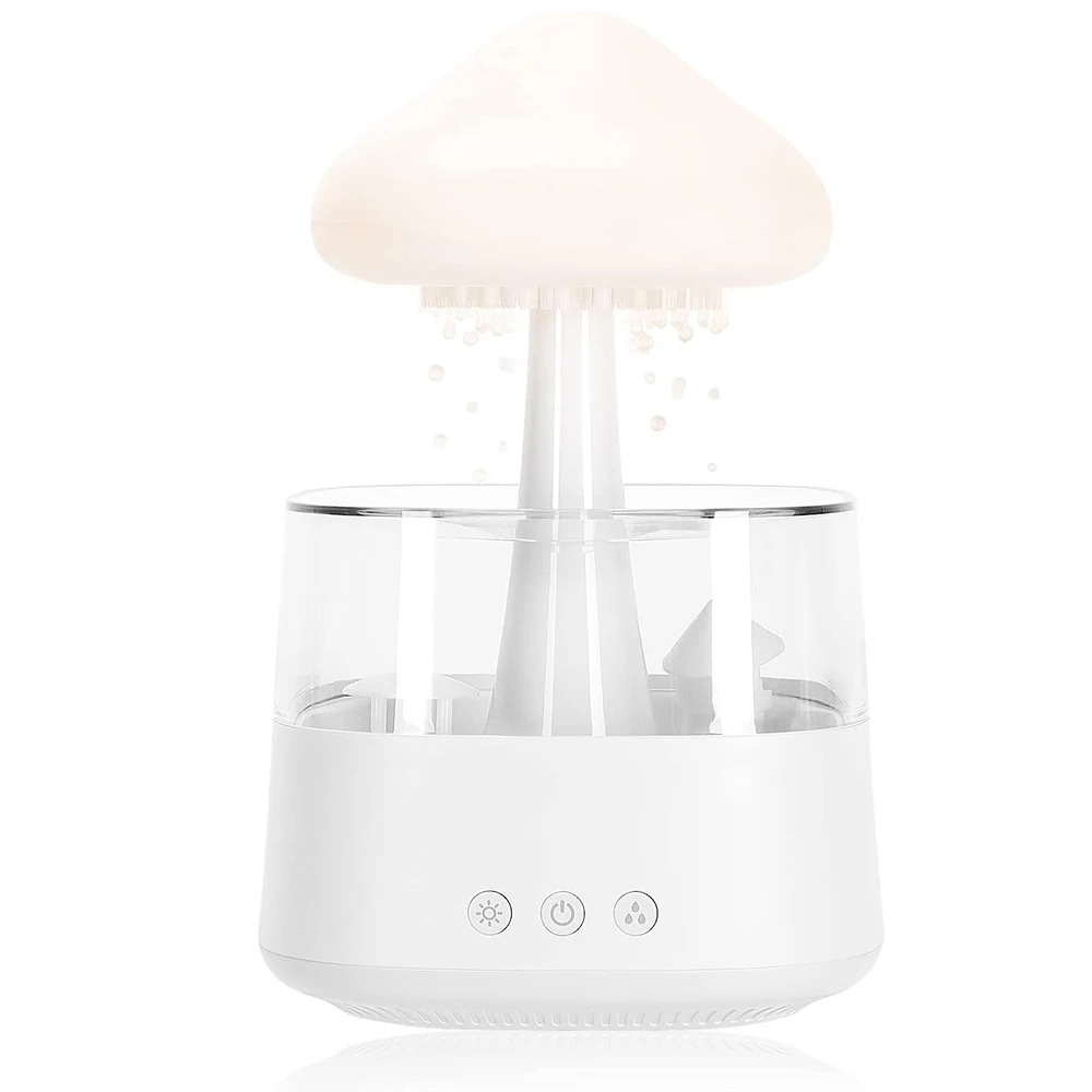 Water Drip With Adjustable Led Lights White Humidification D