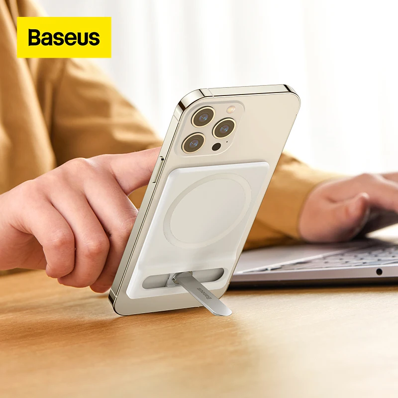 

Baseus Foldable Magnetic Phone Bracket For Apple 12 13 Pro Max Cellphone Desktop Stand Mobile Phone Holder For iPhone 2021 2022