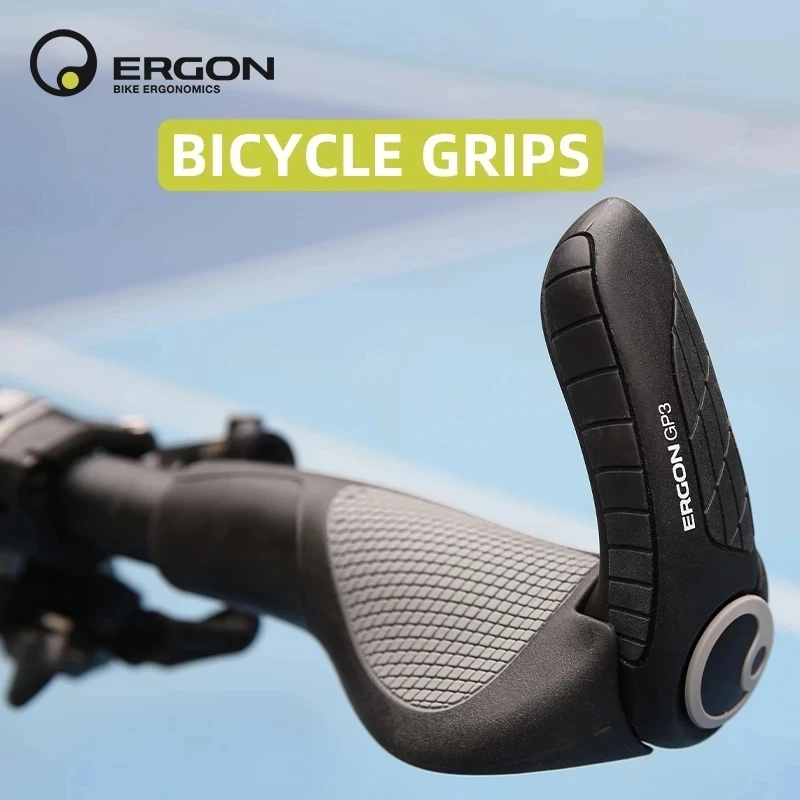 Handlebar Grips Gp1 Gp3 Gp5 Bicycle Bar End Mount Clamp Handle Grip Ergonomics Rubber Road Cycling Lock Grip