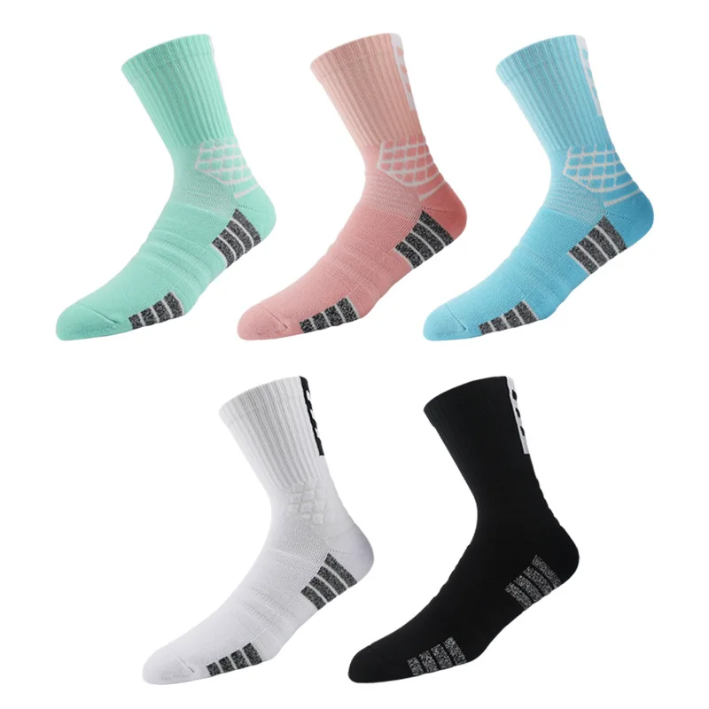 Basketball Ball Men Sock Sports Breathable Women Compression Running Riding Cycling Knee high Basketball Biking Hockey Soccer