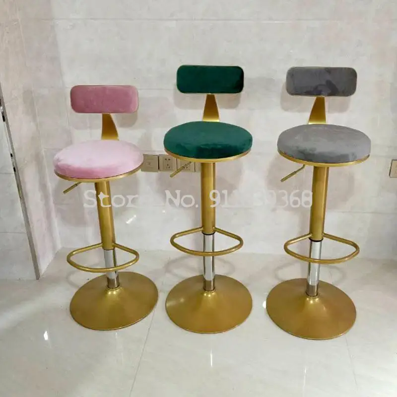 Вращающийся подъемный барный стул современный простой для бара ресторана