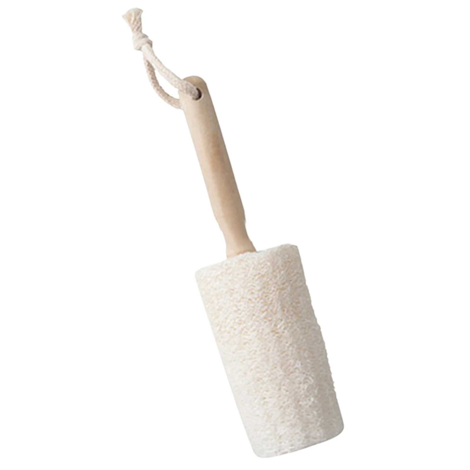 

Natural Loofah Cleaning Brush Durable Loofah Washing Sponge With Handle Loofah Sponge With Wooden Handle Multifunctional Washing