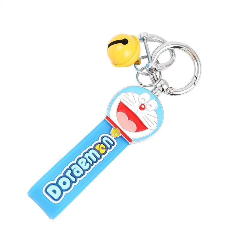 

Bandai Cartoon Doraemon Keychain Key Chain Internet Celebrity Female Cute Creative Gift Personality Doll Car Key Pendant