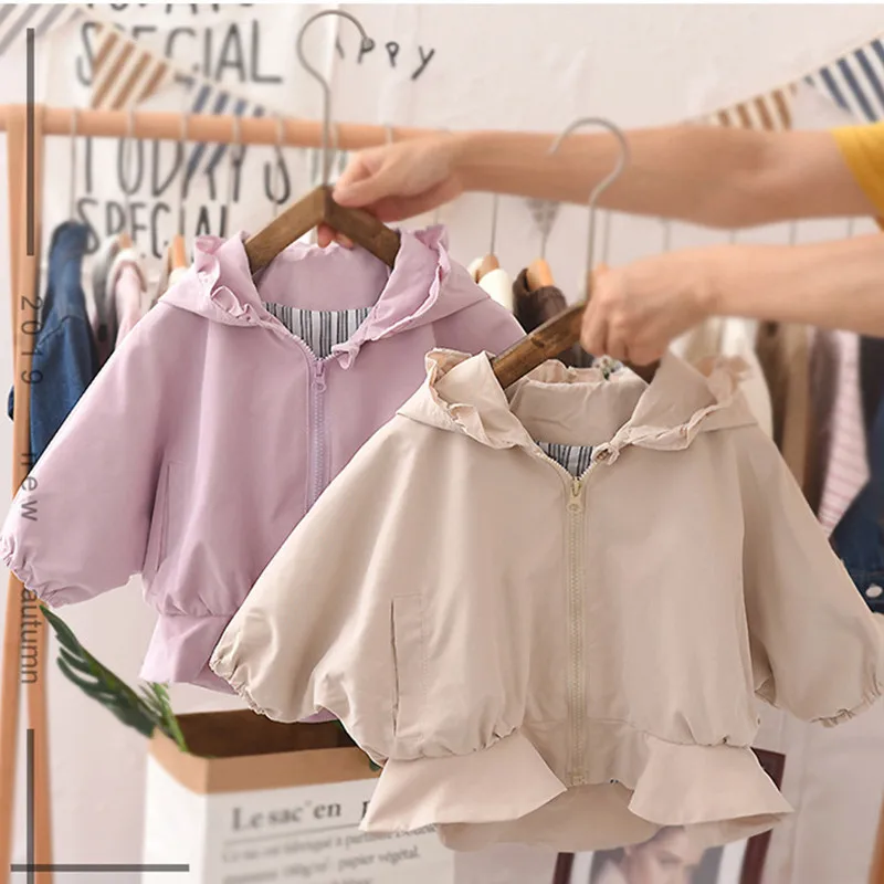 

Coats Toddler Autumn Infantil Tops 2021 Kids Outwear Baby Girls Children Jacket Girls Hooded Clothes Girl Jackets Spring Clothes