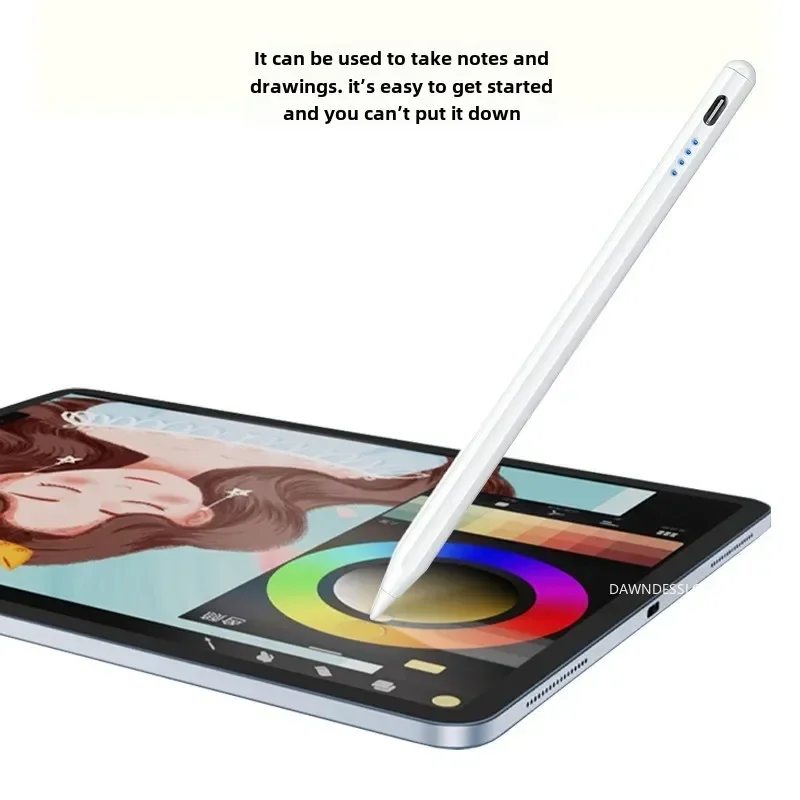 Универсальный стилус для Samsung Galaxy Tab A9 активный карандаш Huawei Redmi Pad перезаряжаемый