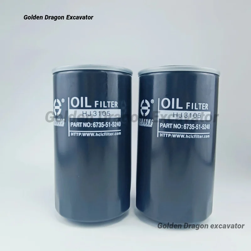 Для запасных частей двигателя Komatsu для экскаватора PC200 pc228 элемент фильтра