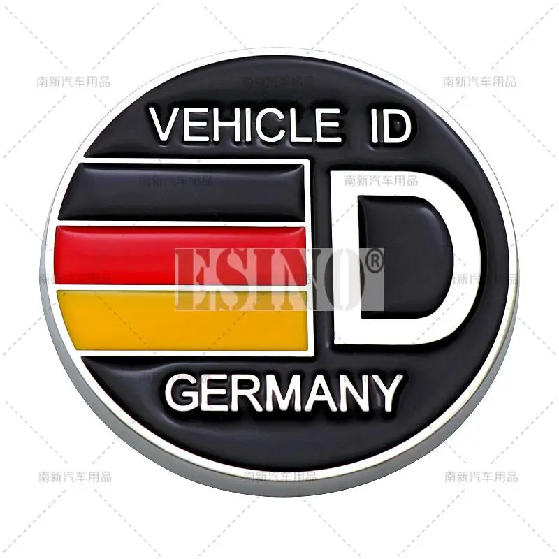 

Стайлинг автомобиля, 3D наклейка для немецкого автомобиля, декоративная наклейка из металлического сплава, наклейка на багажник, наклейка на корпус, автомобильный аксессуар