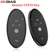 koreanenglish cf818 modified universal smart lcd key auto lock keyless go comfortable entry for audifordmazdatoyotaporsche