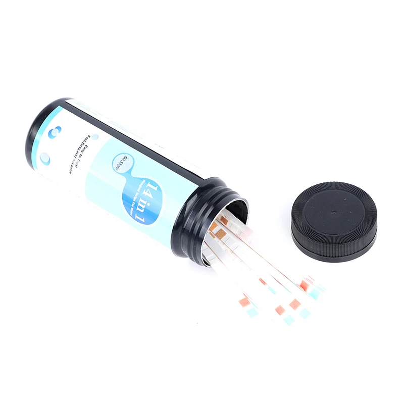 Тест-полоска 14 в 1 для питьевой воды нитратный нитрат PH аквариума 50 шт.