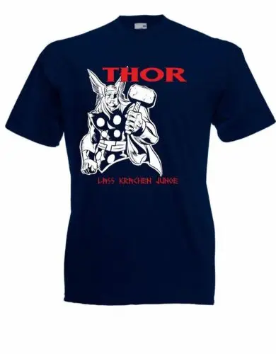 Футболка Herren Thor lass krachen Größe bis 5XL