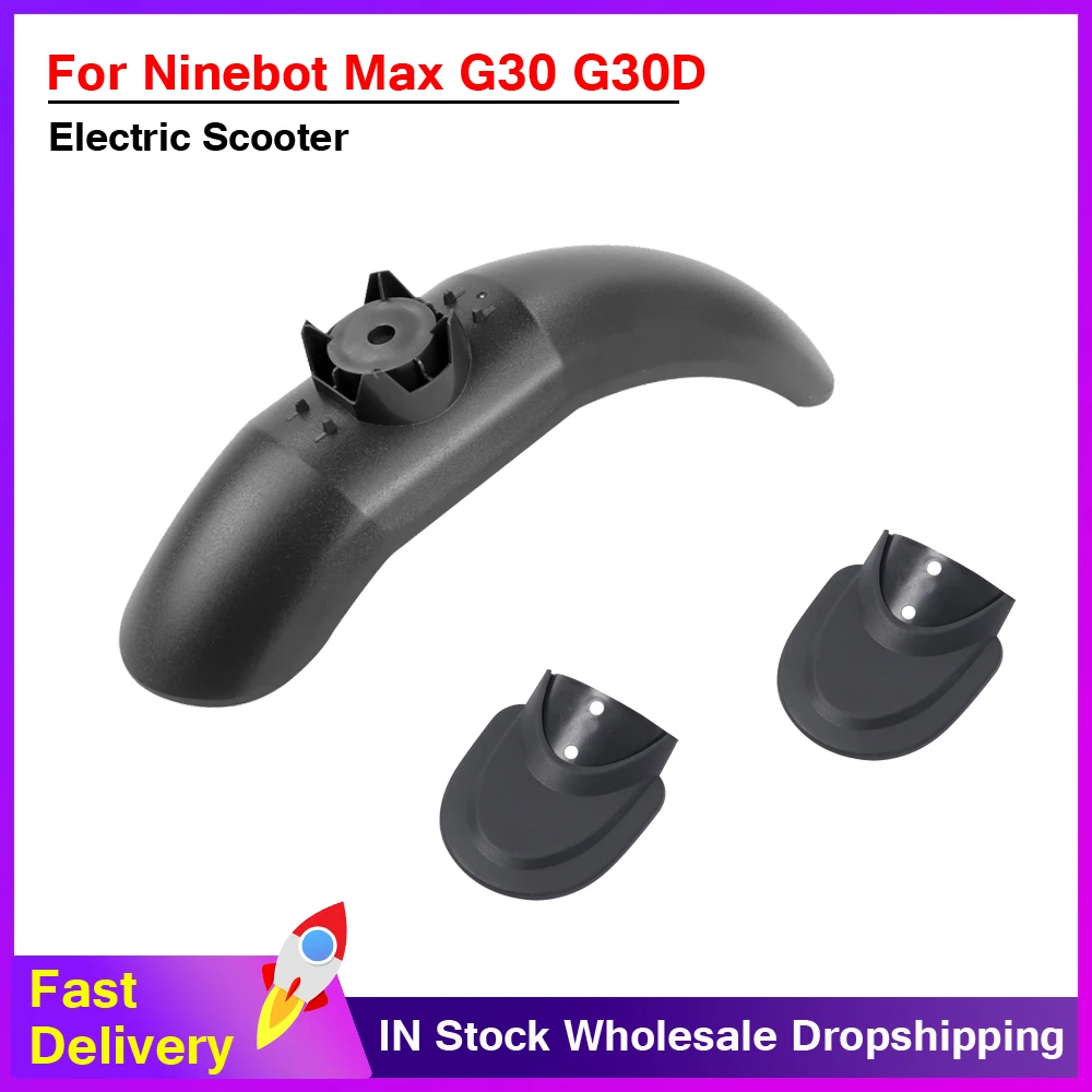 Front Mudguard Fender Replacement Guard for Segway Ninebot MAX G30 G30D Electric Scooter Tire Splash Proof Fender Wheel Mudguard