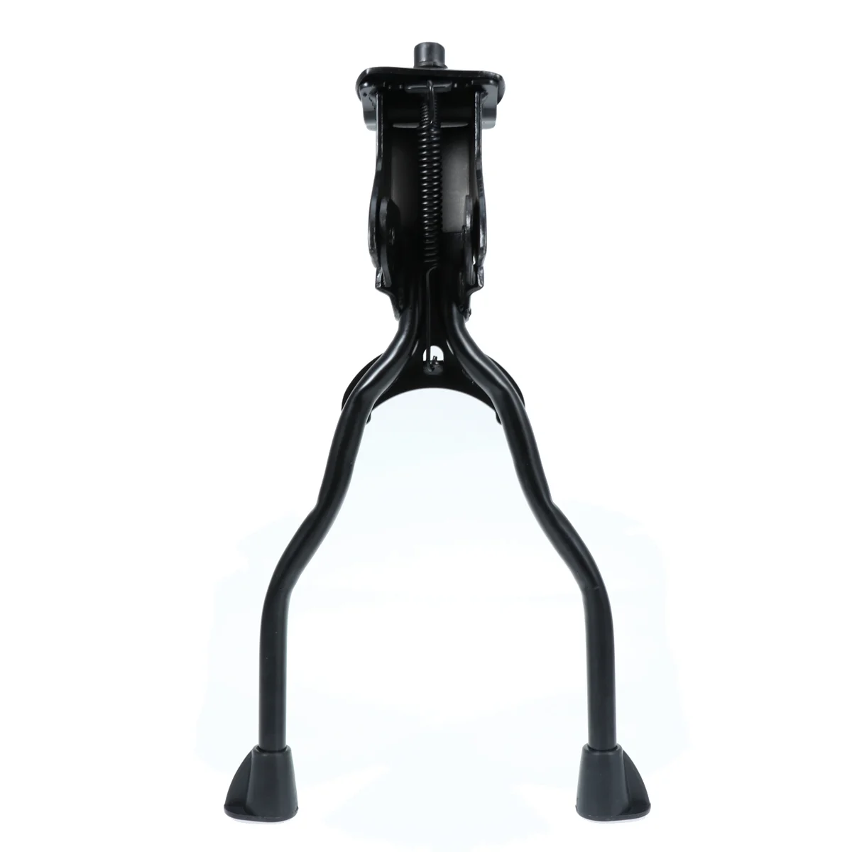 

1pc Double Leg MTB Holder Bike Kickstand Parking Rack Mountain Bike Support Side Kick Stand Foot Brace (Black)