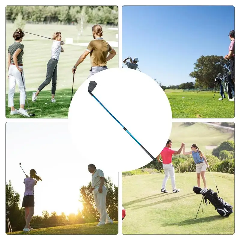 Детская клюшка для гольфа двусторонняя регулируемая длина миниатюрные клюшки
