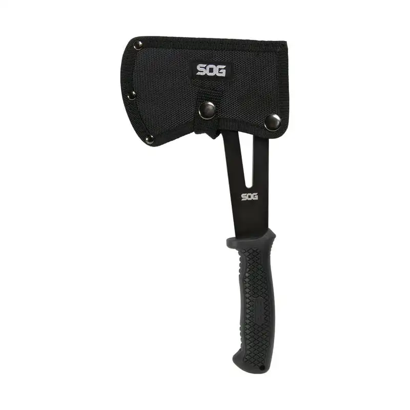 

Steel Camp with Rubber Handle, 11", Sheath Included