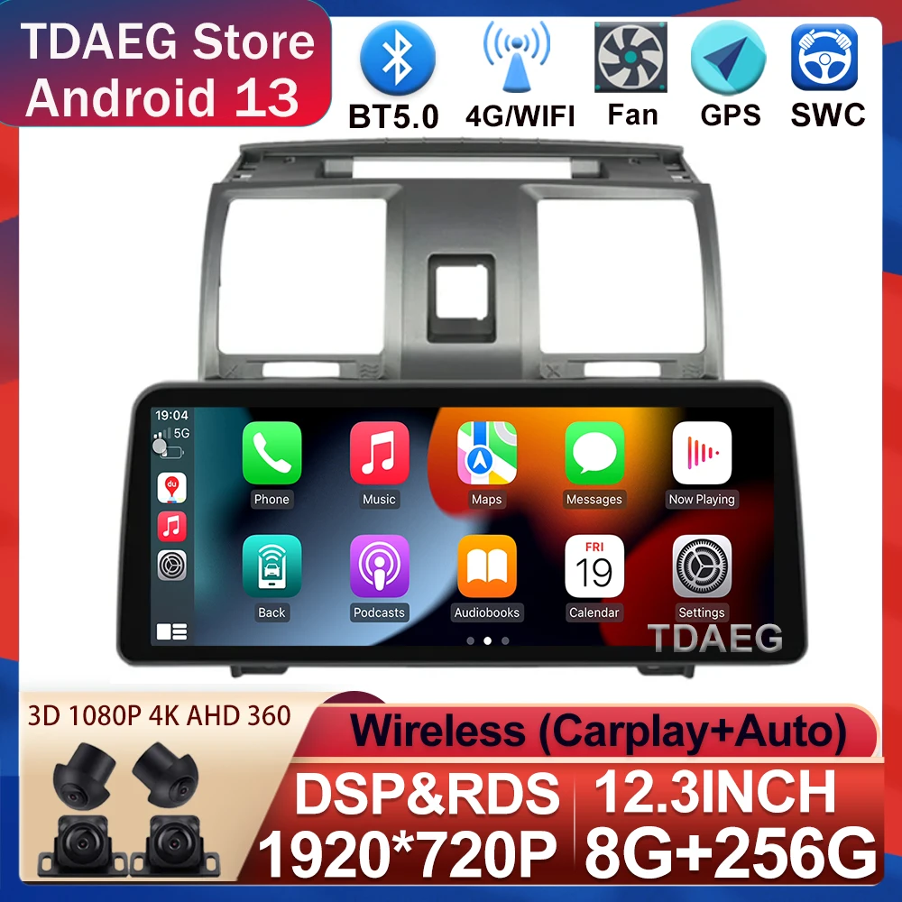 

12.3 inch 1920*720 QLED For UAZ Patriot 2012 - 2016 Car radio Android Head Unit GPS Navigation Car audio Multimedia Video Player