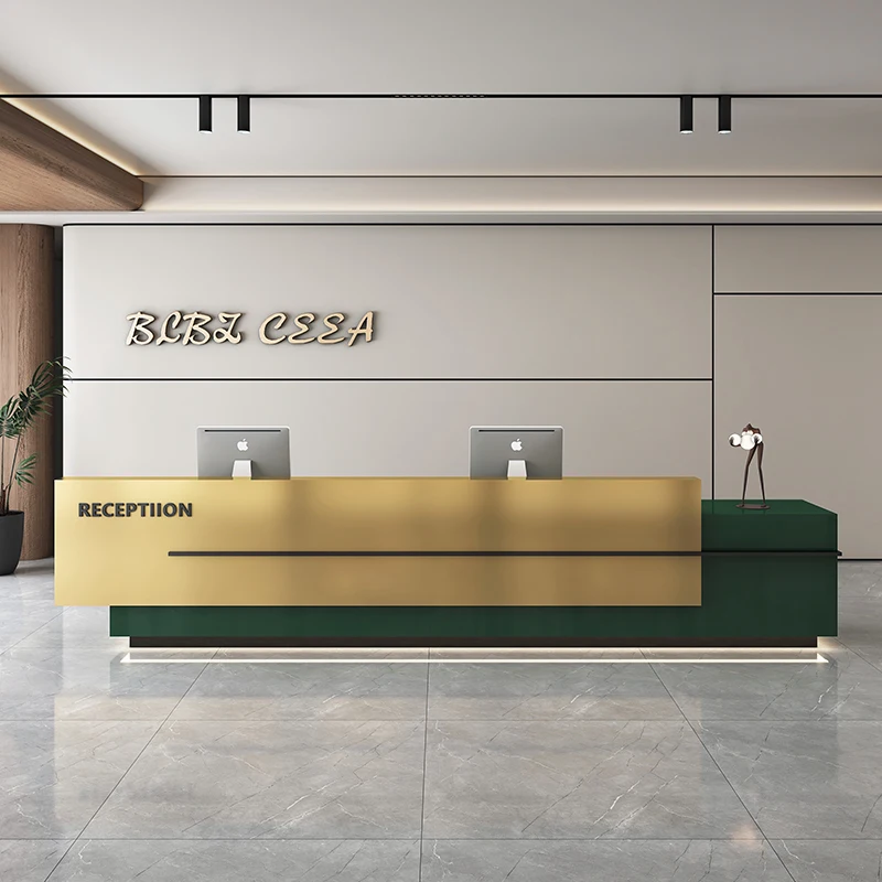 Эстетическая мебель для ресепшн современный роскошный парикмахерский стол