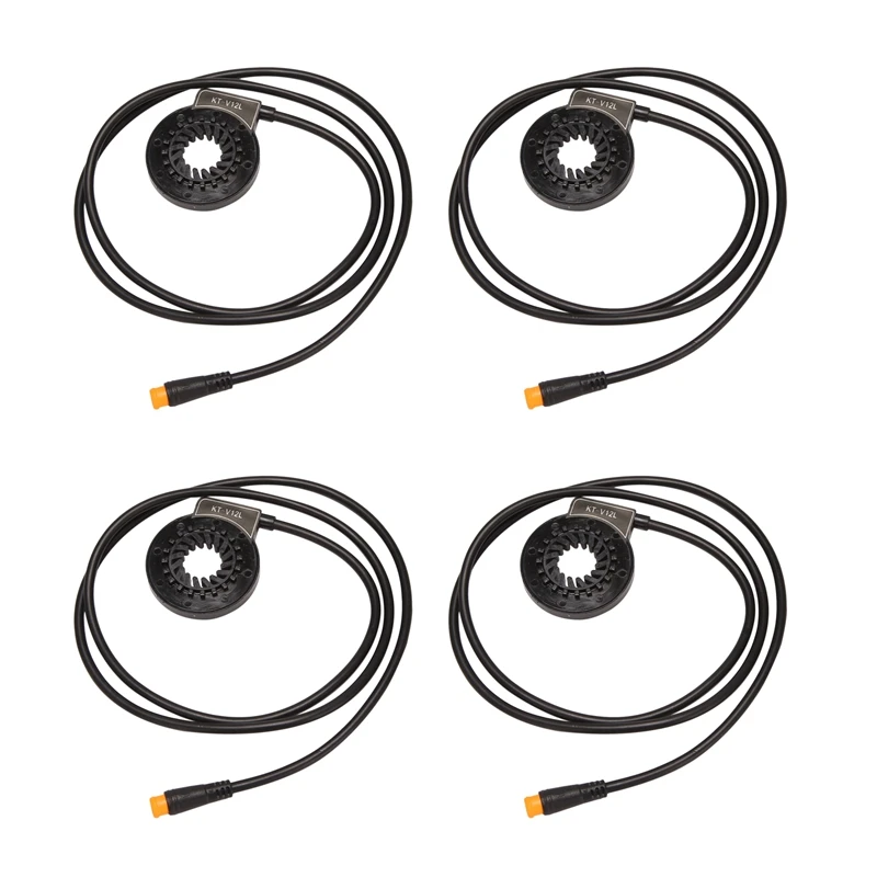 

4X Electric Bikes PAS Sensor E-Bike Waterproof Conversion Kit Parts E-Bike Pas System Assistant Sensor KT-V12L