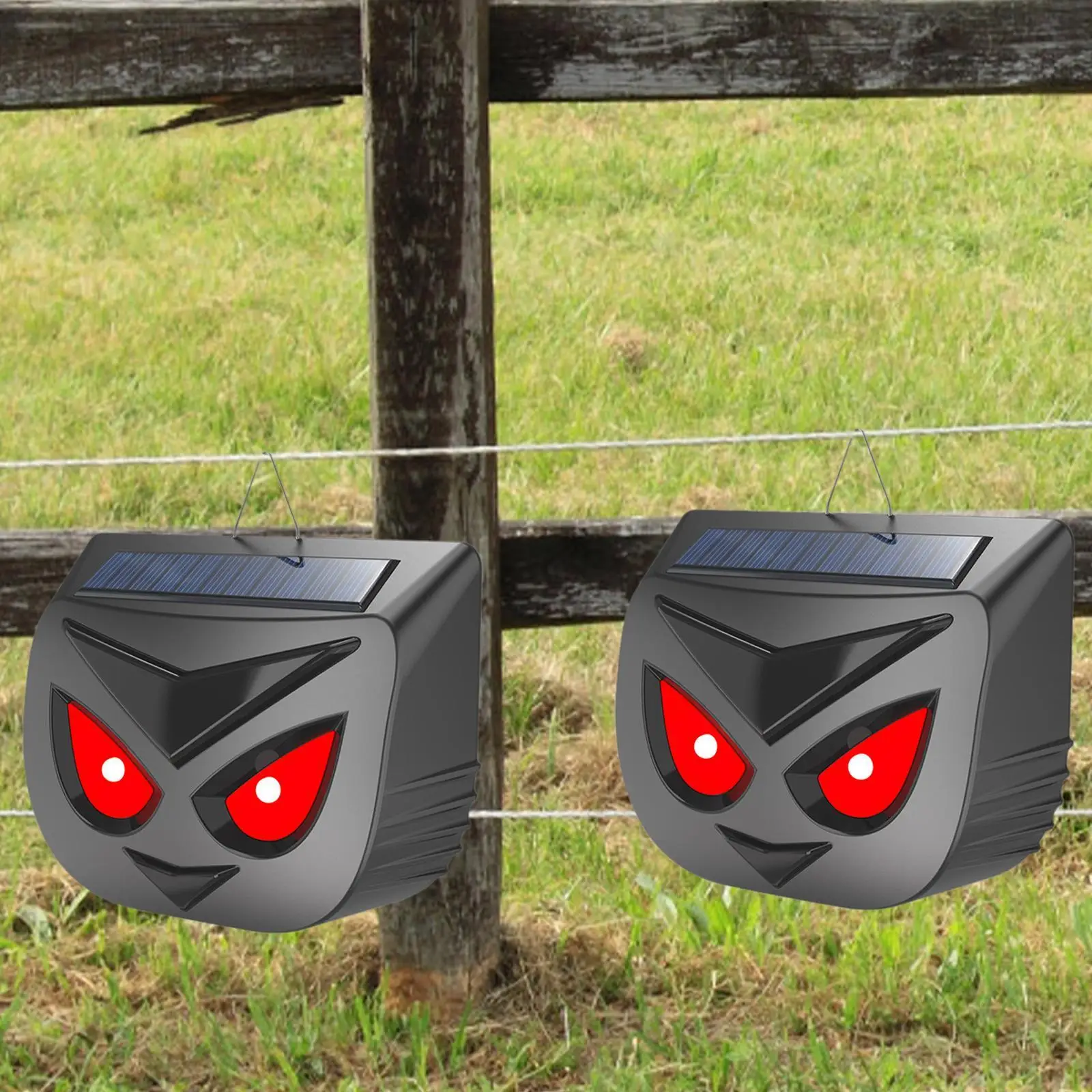 Солнечные животные Repellence Открытый отпугиватель животных Светодиодный фонарик