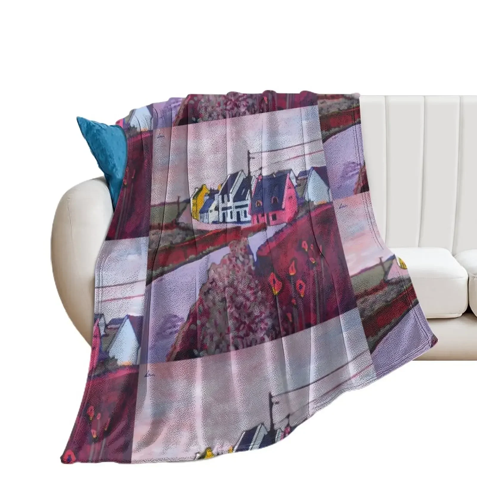 Doolin 1 - County Clare Ирландия декоративное одеяло для кровати