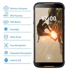 HOMTOM HT80 4G LTE IP68 водонепроницаемый смартфон 5,5 дюймов HD + MT6737 Quad Core Android 10 13.0MP NFC 4300 мАч