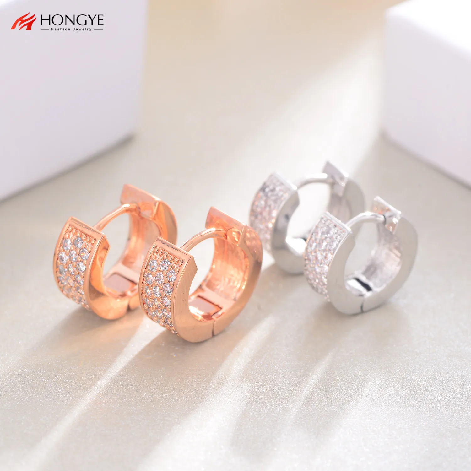 

Роскошные висячие серьги из розового золота с фианитами для женщин и девушек, модные свадебные украшения, бижутерия, дешевые подарочные сер...