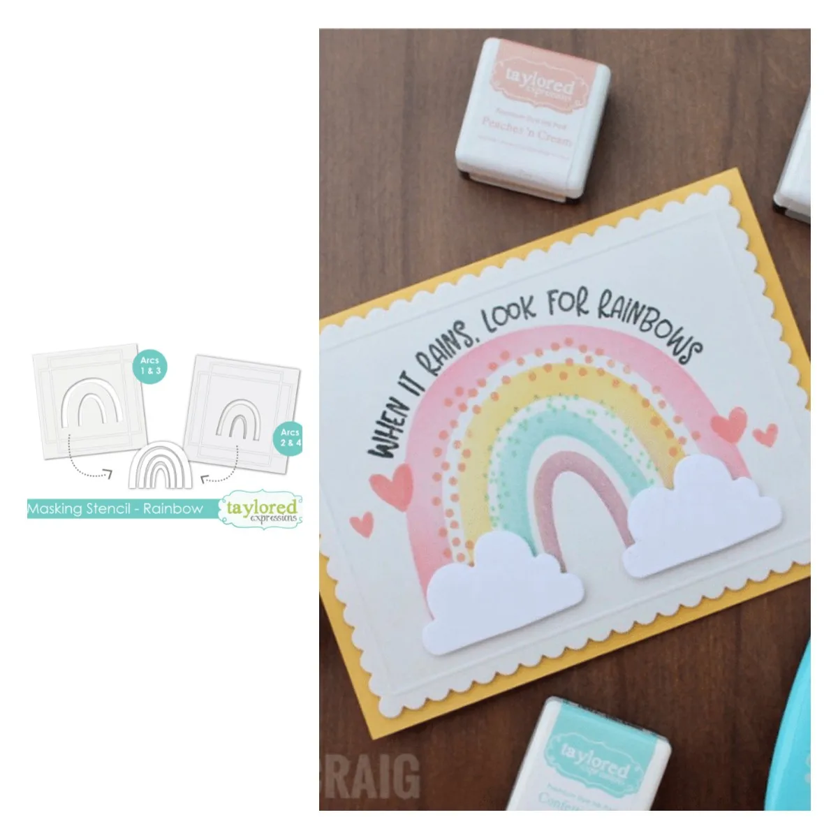 

Радужный арочный 2022 Новое поступление трафарет фотография тиснение шаблон Сделай Сам поздравительная открытка ручной работы