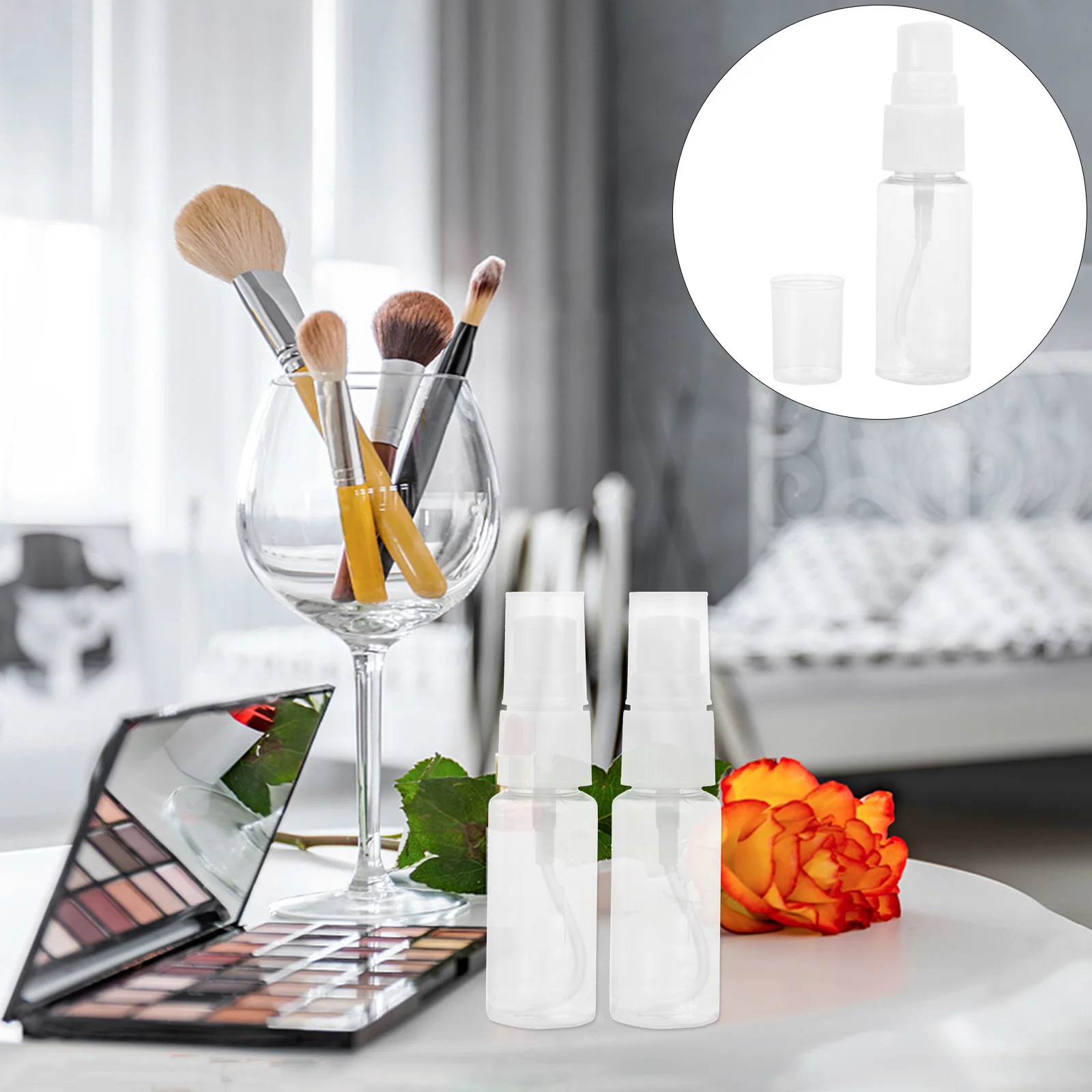 

Bottle Spray Travel Bottles Liquidmist Pump Containers Refillablesubpackaging Dispenser Shampoocontainertoiletries Atomiserfine