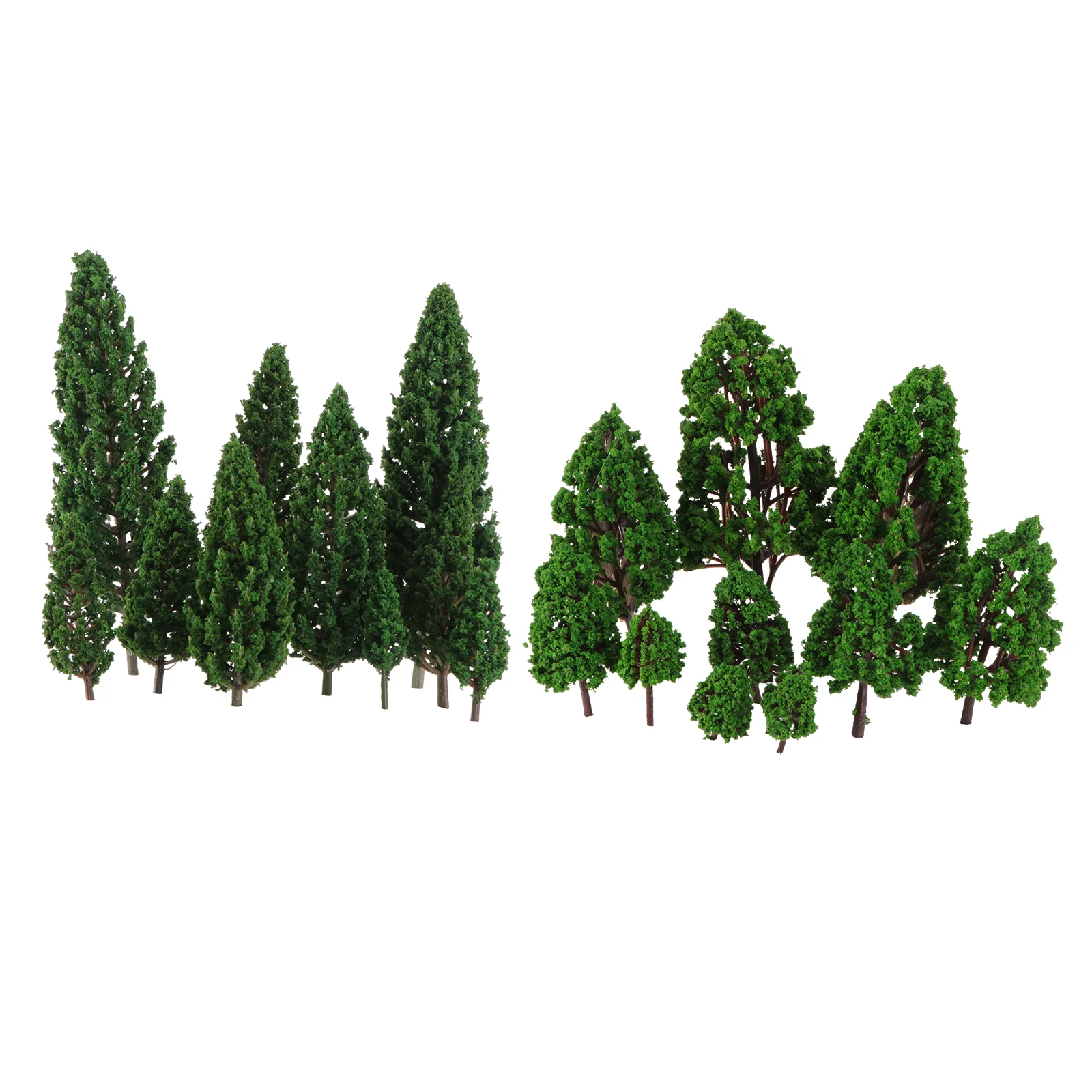 

22pcs Model Trees Train Scenery Architecture Trees Model Scenery Architecture Trees for DIY Scenery Landscape