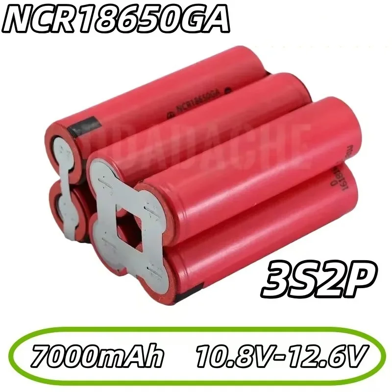 Фото Настраиваемый аккумуляторный блок NCR18650GA (2S 3S 4S 5S, 3500-7000 мАч, 12В 14.4В 18В 21В) для шуруповертов и сварочного оборудования №5