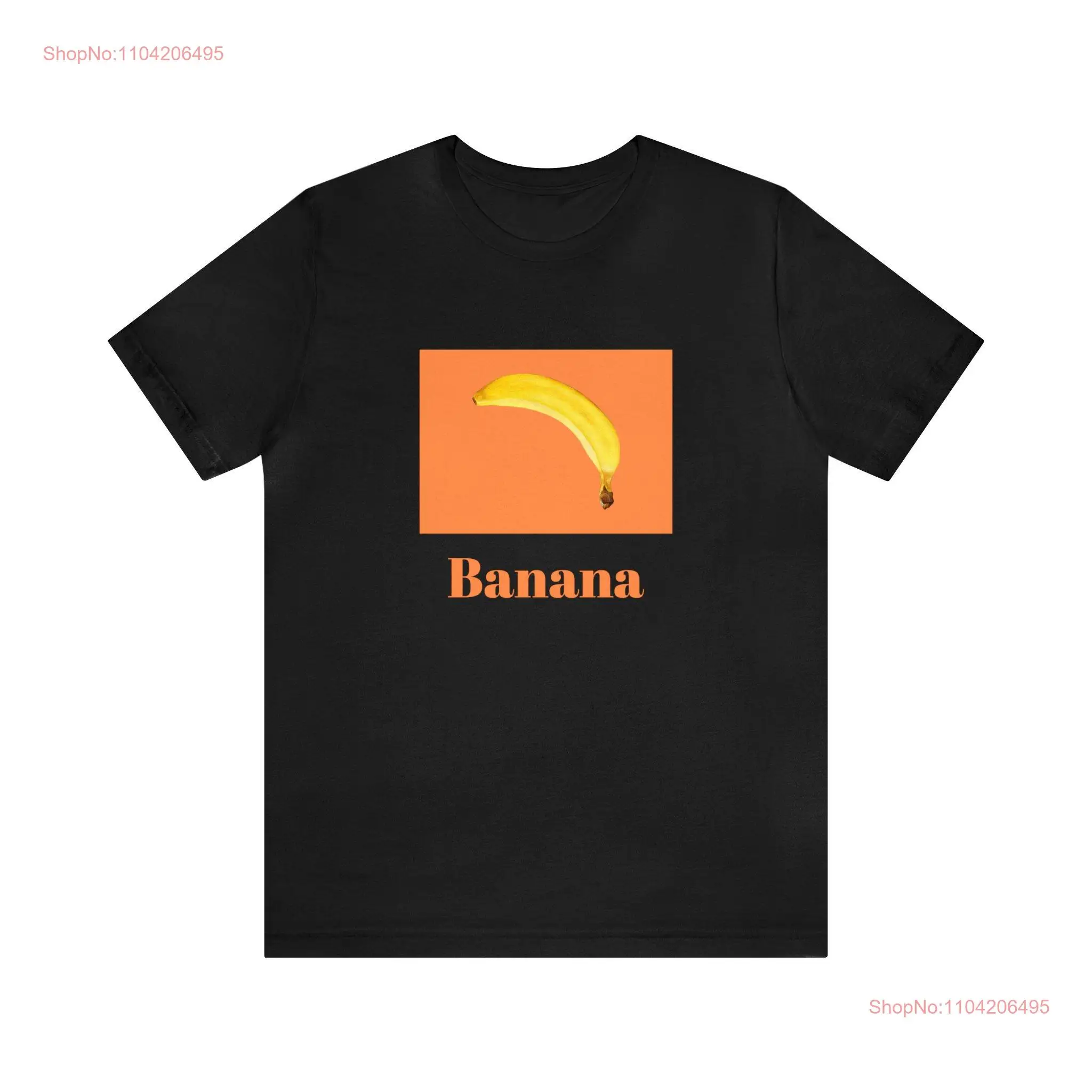 Футболка Banana FruiT Summer Fruits Lover с длинными или короткими рукавами