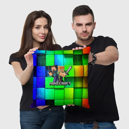 Подушка 3D MINECRAFT
