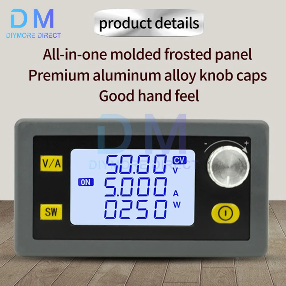 Преобразователь постоянного тока XY5005E с понижающим преобразователем постоянного тока CC CV 0,6-55 в 4A 5 в 6 в 12 В 24 В Стандартный Лабораторный источник питания