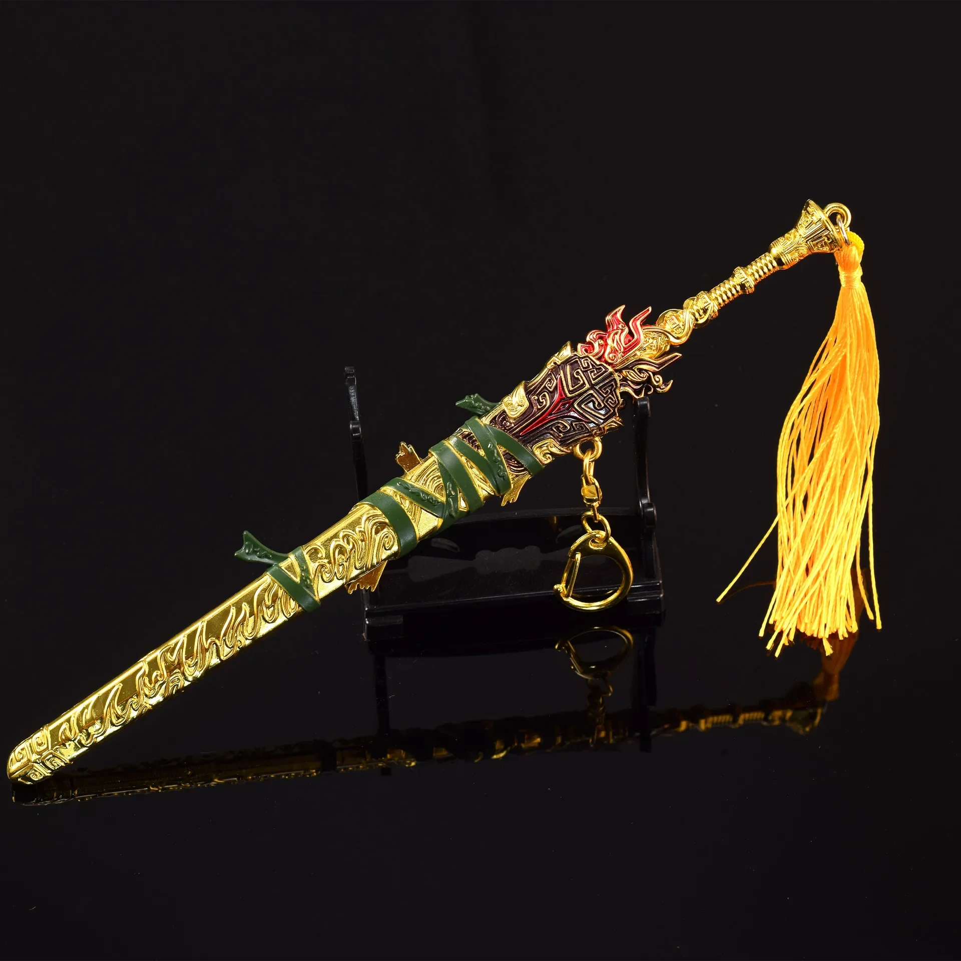 22 см Naraka: Bladepoint игровая периферия золотой меч Mingche цельнометаллические поделки